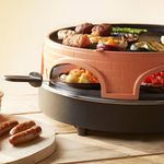 Emerio-PO-113255.4-Forno-per-pizza-griglia-raclette-terracotta-arancione