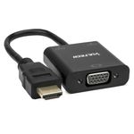 Vultech SN21707 cavo e adattatore video 1 m VGA (D-Sub) HDMI tipo A (Standard) Nero