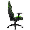 Sharkoon-Elbrus-2-Sedia-per-gaming-universale-Seduta-imbottita-Nero-Verde