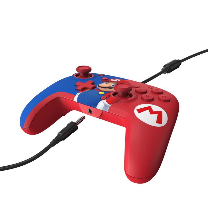 PDP-Mario-Dash-Blu-Rosso-USB-Gamepad---cuffie-Analogico-Digitale-Nintendo-Switch-Nintendo-Switch-OLED
