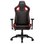 Sharkoon-Elbrus-2-Sedia-per-gaming-universale-Seduta-imbottita-Nero-Rosso