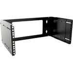 Lanview RAR205BL rack 4U Nero (19 4U Adjustable Depth Open - Frame Rack Wall Mount - Black - Warranty 60M)