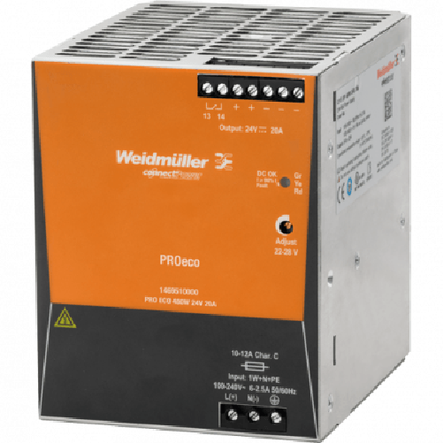 AXIS-E645POWER-SUPPLY-DIN-PS24-480W