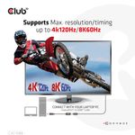 CLUB3D-CAC-1088-cavo-e-adattatore-video-021-m-DisplayPort-HDMI-Nero