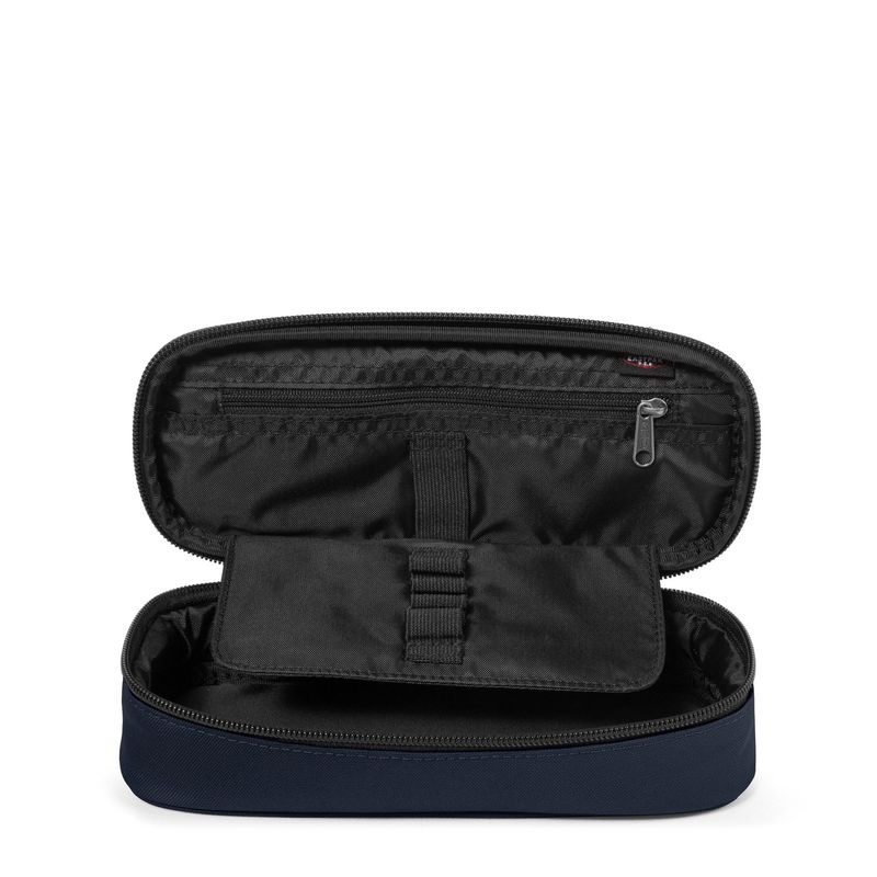 Eastpak-Oval-Single-Astuccio-rigido-per-matite-Nylon-Blu-marino