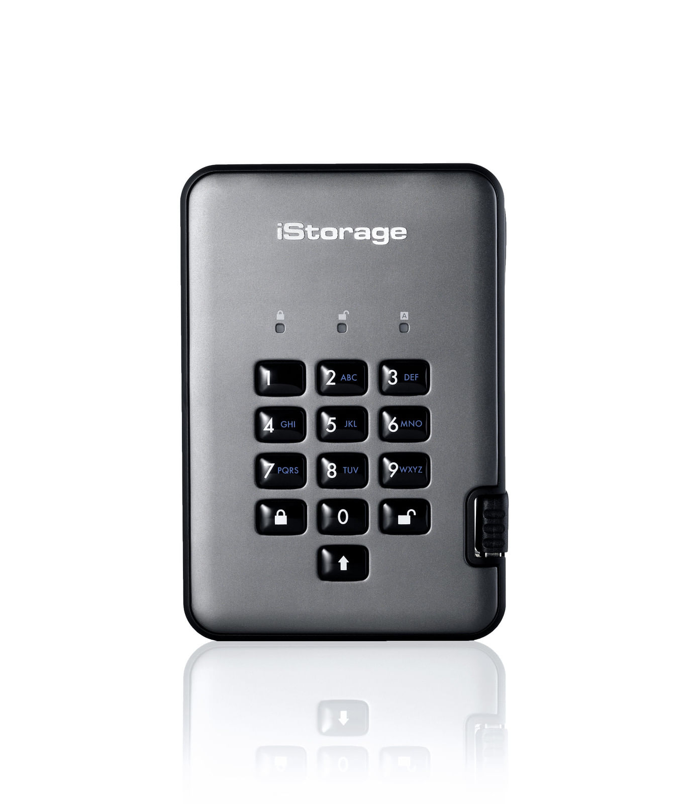 IStorage diskAshur PRO2 1 TB Nero Grafite (iStorage diskAshur Pro2 SSD 1TB Graphite)