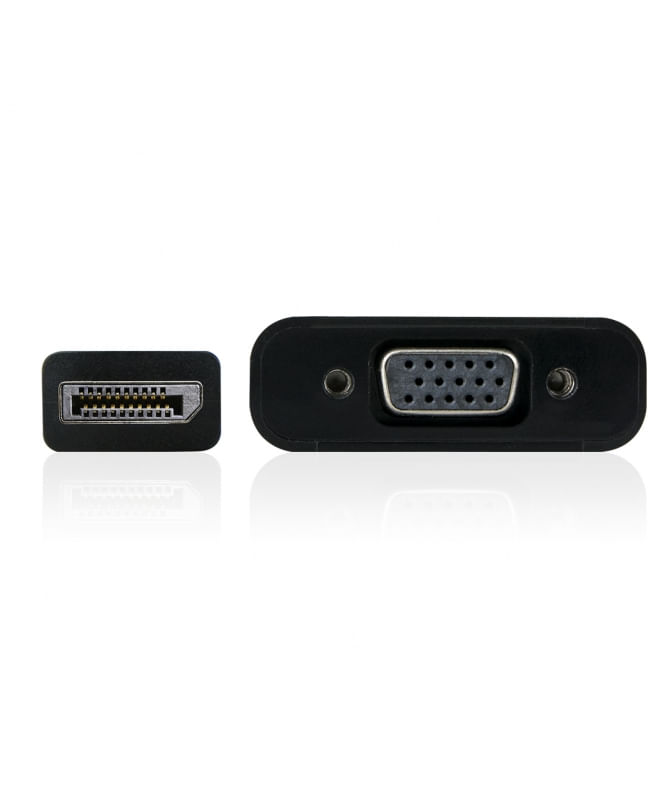 Vultech-SN10407-cavo-e-adattatore-video-0135-m-DisplayPort-VGA--D-Sub--Nero