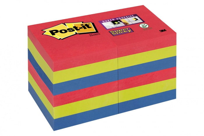 Post-It-622-12SS-JP-pouch-autoadesiva-Quadrato-Multicolore-90-fogli-Autoadesivo