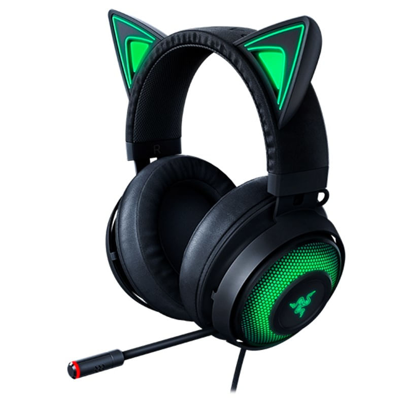 Razer-Kraken-Kitty-Edition-Auricolare-Cablato-A-Padiglione-Giocare-Nero-Verde