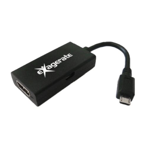 Hamlet-HDMI---micro-USB-F-M-adattatore-grafico-USB-Nero