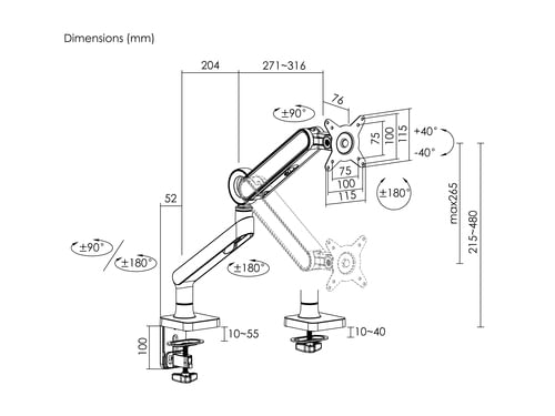 Conceptronic-Supporto-da-Tavolo-per-Monitor-a-Schermo-Piatto-35---Nero-Scrivania