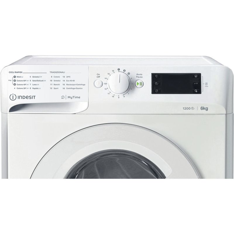 Indesit-TWSE-61251-W-IT-lavatrice-Caricamento-frontale-6-kg-1200-Giri-min-Bianco