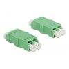 DeLOCK---Accoppiatore-di-rete---LC-single-mode--W--a-LC-single-mode--W----fibra-ottica---verde--confezione-da-4---85924-