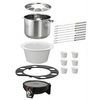 Esge-UNOLD-FONDUE-ALAGANCE---Fondue-Topf---Elektro-Wok---1.5-Liter---Schwarz---Silber--48645-