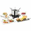 Esge-UNOLD-FONDUE-ALAGANCE---Fondue-Topf---Elektro-Wok---1.5-Liter---Schwarz---Silber--48645-