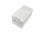 Surface-mount-box-for-1-x---RJ45-jack---Warranty-300M