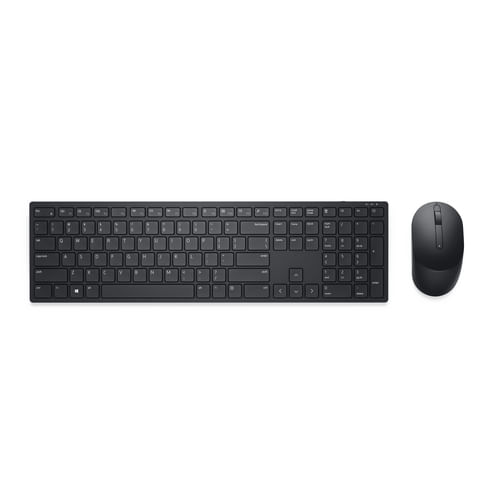 DELL-KM5221W-tastiera-Mouse-incluso-RF-Wireless-AZERTY-Francese-Nero