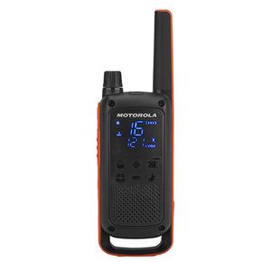 Motorola Talkabout T82 ricetrasmittente 16 canali 446 - 446.2 MHz Nero, Arancione