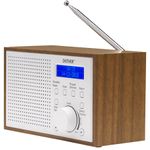 Denver-DAB-46WHITE-radio-Internet-Analogico-e-digitale-Marrone-Bianco