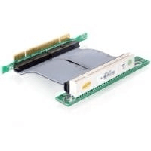 Delock-riser-card-PCI-32-bit--PCI-32-bit-con-cavo-flessibile-da-7-cm-diretto-a-sinistra