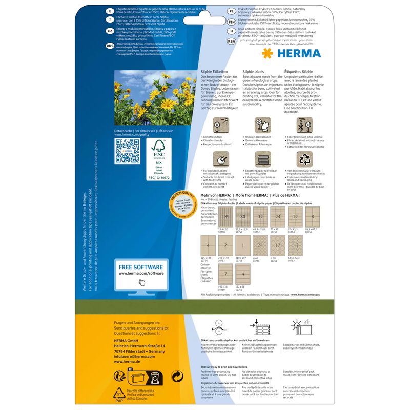 HERMA-Etiketten-aus-Silphie-Papier-635-x-423-mm-oval-naturbraun-selbstklebend-permanent-haftend-bedruckbar---1-S