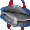 Atlantis-Land-NS-KLM180705-A-borsa-per-notebook-396-cm--15.6---Borsa-da-corriere-Blu-Rosso-Bianco