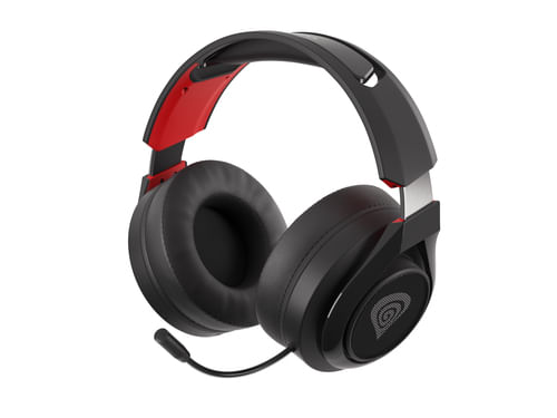 Auricolari-con-Microfono-Genesis-Selen-400-Nero-Rosso-Nero