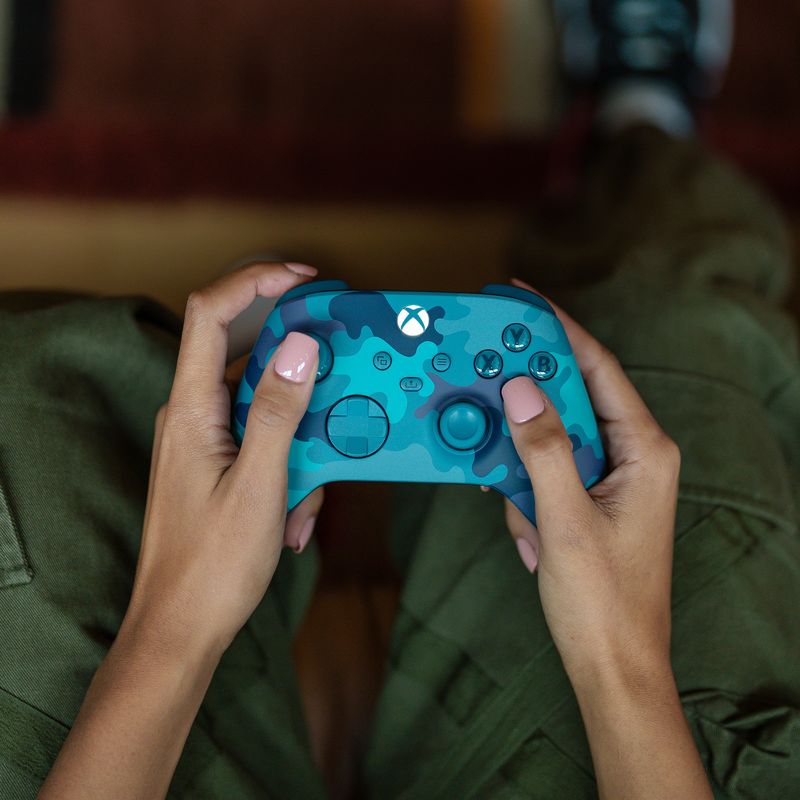 Microsoft-Xbox-Wireless-Colore-acqua-Blu-Porpora-Bluetooth-Gamepad-Analogico-Digitale-Android-PC-Xbox-One-Xbox-Series-S-Xbox-Series-X-iOS