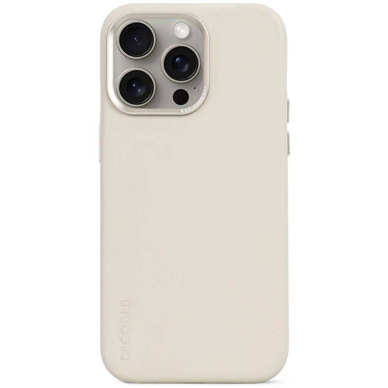 Cover-posteriore-in-pelle-decodificata-per-iPhone-15-Pro-Clay