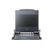 Aten-Single-Rail-8-Port-DVI-FHD-LCD-KVM-Switch-TASTIERA-INGLESE
