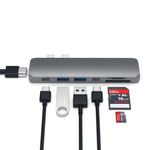 Satechi-ST-CMBPM-replicatore-di-porte-e-docking-station-per-notebook-USB-3.2-Gen-1--3.1-Gen-1--Type-C-Grigio