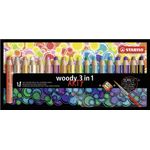 STABILO woody ARTY pastello colorato Multicolore 18 pezzo(i)