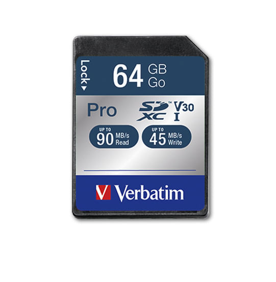 Verbatim-Pro-64-GB-SDXC-UHS-Classe-10--Verbatim-Pro-SDHC-U3-64GB-SD-Card-