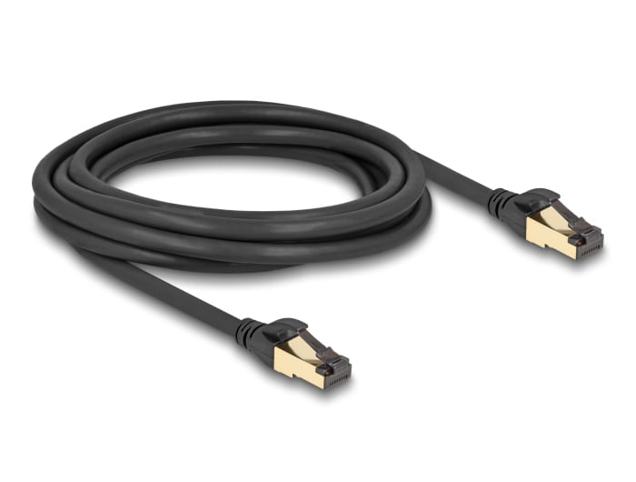 Delock-Cavo-di-rete-RJ45-Cat.6A-da-spina-a-spina-S-FTP-nero-da-3-m-con-cavo-grezzo-Cat.7-adatto-per-l-industria-e-l-uso-