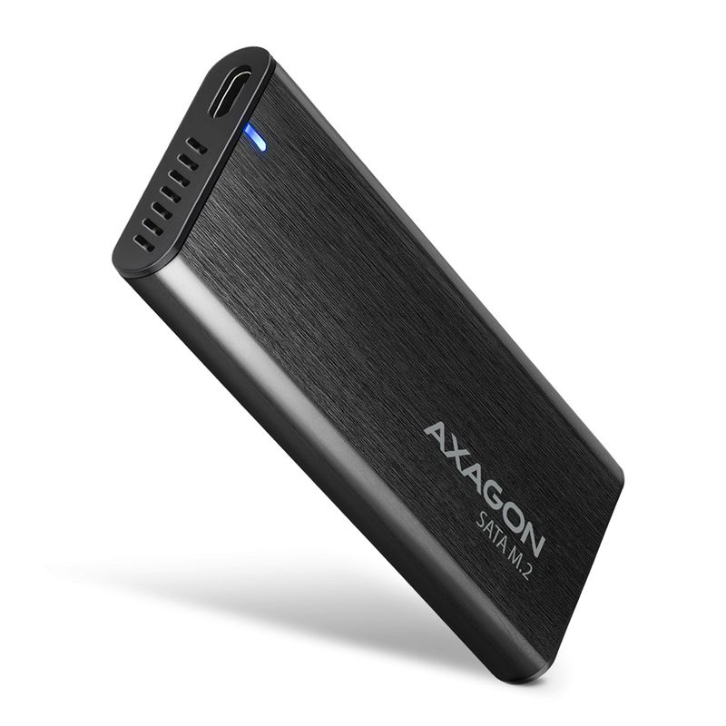 AXAGON-EEM2-SBC-USB-C-3.2-Gen-2---M.2-SATA-SSD-30-80mm-Aluminium-External-Enclosure
