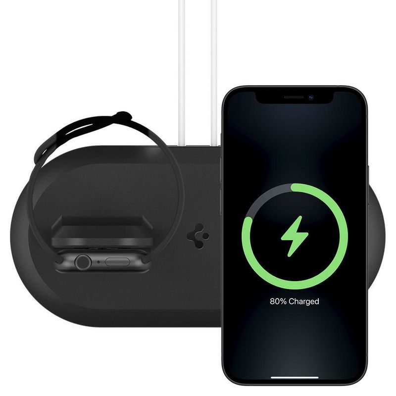 Spigen-AMP02796-Caricabatterie-per-dispositivi-mobili-Nero-Interno