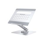 Conceptronic Supporto per laptop Conceptronic DONN27G con docking station 7 in 1 - Base girevole a 360 - Pieghevole