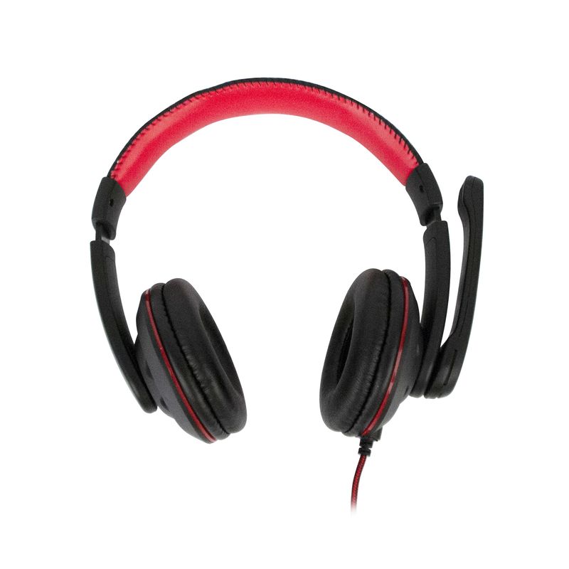 NGS-VOX420DJ-Auricolare-Cablato-A-Padiglione-Giocare-Nero-Rosso