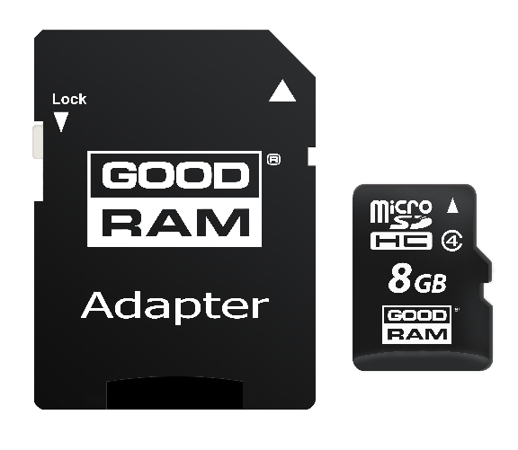 Wilk Elektronik Goodram M40A 8 GB MicroSDHC UHS-I Classe 4