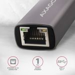 Adattatore-Gigabit-Ethernet-ADE-TRC-10-100-1000---USB-3.1-tipo-C-grigio-titanio