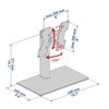 Meliconi-Stand-200-1016-cm--40---Nero