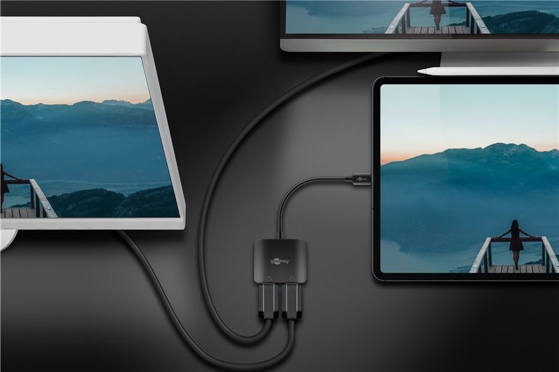 Adattatore-USB-C-a-2x-HDMI---connettore-USB-C--porta-HDMI--tipo-A-