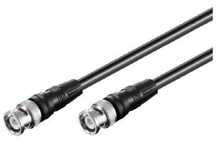 Microconnect Goobay AVK 146-200 2.0m cavo coassiale 2 m Nero