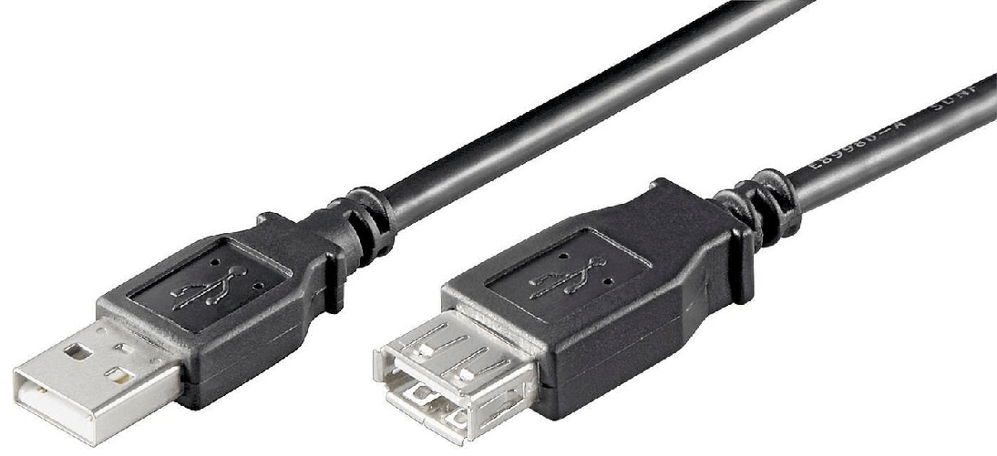 Microconnect USBAAF03B cavo USB USB 2.0 0,3 m USB A Nero