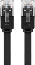 U-UTP-CAT6-0.50M-Black--Flat