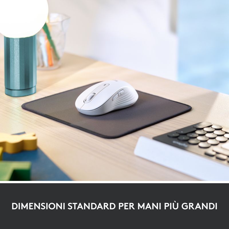 Logitech-Signature-M650-mouse-Mano-destra-RF-senza-fili---Bluetooth-Ottico-2000-DPI