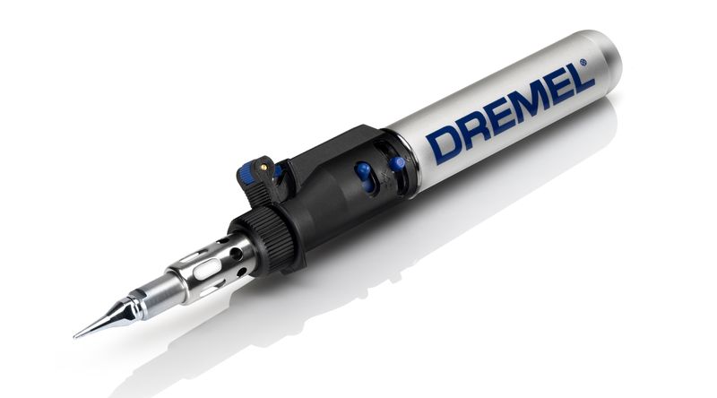 Dremel-VersaTip-2000-6-Saldatore-a-gas-1200-°C-Nero-Acciaio-inossidabile