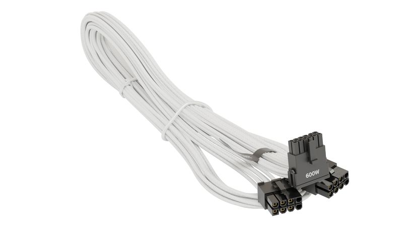 Cavo-adattatore-PCIe-12VHPWR-90-angolato-bianco-75-cm