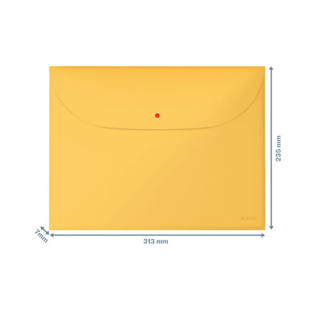 Leitz-47090019-cartella-Polipropilene--PP--Giallo-A4