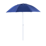 Outsunny Ombrellone Tenda Parasole 2 in 1 con Protezione UV 50, in Poliestere e Ferro, 2x2.2 m, Blu